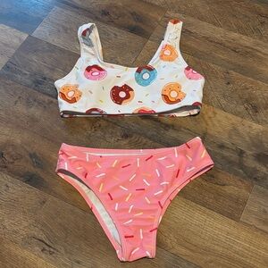Donut Print Bikini Set